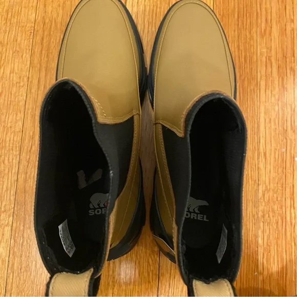 SOREL | Women's Brex Waterproof Chelsea Boots In Tawny Tan Size 9.5 NWOB - Picture 6 of 11